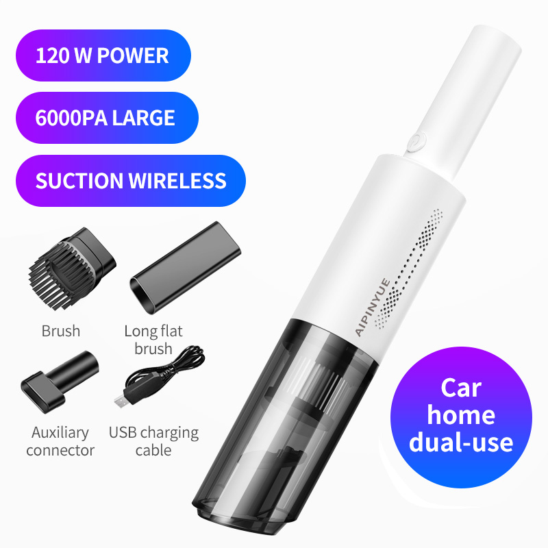 Aspirador de vehículo con cable de 12v 120w con cable de 3 metros