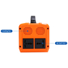 Central eléctrica portátil de 400 W CC 12 V 5 A con cable de carga de CA y cable de carga solar