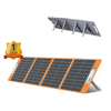 Panel solar plegable monocristalino de 100W 18V